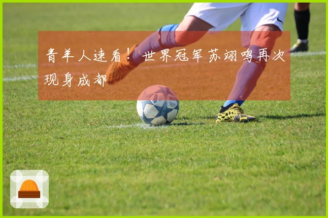 青羊人速看！世界冠军苏翊鸣再次现身成都